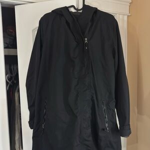 Women’s Black Lululemon Rain Jacket